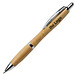 Werbe-Sparset: Bambus-Kugelschreiber Bamboo I, 100-tlg., inkl. Druck, blaue Mine, braun Werbe-Sparset: Bambus-Kugelschreiber Bamboo I, 100-tlg., inkl. Druck, blaue Mine, braun