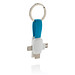 XD COLLECTION 3-in-1 Kabel für den Schlüsselring, blau XD COLLECTION 3-in-1 Kabel für den Schlüsselring, blau