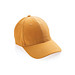 XD COLLECTION Impact 6 Panel Kappe aus 280gr rCotton mit AWARE™ Tracer, sonnenuhr orange