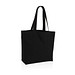 XD COLLECTION Impact Aware™ 240g/m² rcCanvas Shopper + Tasche, ungefärbt, schwarz