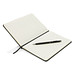 XD COLLECTION Notizbuch mit Stylus-Stift Basic Hardcover PU, DIN A5, liniert, schwarz