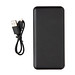 XD COLLECTION Pocket Powerbank High Density, 10.000 mAh, schwarz