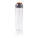 XD COLLECTION Wasserflasche mit Aromafach, 800 ml, orange