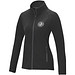 Zelus Fleecejacke für Damen, schwarz,  XL