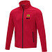 Zelus Fleecejacke für Herren, rot,  S