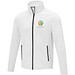 Zelus Fleecejacke für Herren, weiß,  S