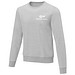 Zenon Herrenpullover mit Rundhalsausschnitt, heather grau, XL