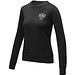 Zenon Sweater mit Rundhalsausschnitt für Damen, schwarz, 4XL