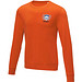 Zenon Sweater mit Rundhalsausschnitt für Herren, orange, S