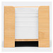 Bambus Zettelbox 10,4 x 10,4 x 10,6 cm, im Einzelkarton