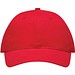 6-Panel-Baseball-Cap COTTURE,rot