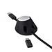 6-in-1 Ladekabel inkl. Kabelhalter REEVES-CONVERTICS DESKTOP, schwarz
