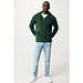 Iqoniq Abisko Zip-Kapuzenpullover aus recycelter Baumwolle, forest green, XL