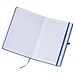 A5 Notizbuch mit linierten Seiten, blau