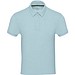 Akoya Poloshirt aus GRS-recyceltem Frottee Unisex, Cloud Blue, S