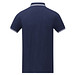 Amarago Polo mit abgesetztem Rand für Herren, navy, M