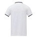 Amarago Polo mit abgesetztem Rand für Herren, weiss, M