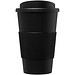 Americano® 350 ml Isolierbecher mit Schutzring, schwarz/schwarz