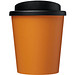 Americano® Espresso 250 ml recycelter Isolierbecher, orange/schwarz