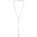 Balta Sublimation Lanyard mit Schnapp- und Sicherheitsverschluss, weiss, 25mm