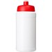 Baseline® Plus 500 ml Flasche mit Sportdeckel, weiß/rot