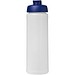 Baseline® Plus 750 ml Flasche mit Klappdeckel, transparent/blau