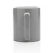 Basic Keramiktasse, grau