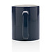 Basic Keramiktasse, navy blau