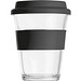 Becher aus Glas, 300 ml, schwarz