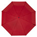 Birgit 21 Zoll faltbarer winddichter Regenschirm aus recyceltem PET, rot