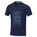 Borax Cool Fit T-Shirt aus recyceltem  GRS Material für Herren, navy, L