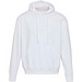 Boris Oversize Kapuzenpullover aus recycelter 280 g/m2 Bio Baumwolle (OCS), unisex, weiss, 4XS