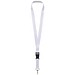 Bucks Sublimation Lanyard mit Schnappverschluss, schwarz, 10mm