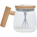 BURU Self-Stirring Mug, Elektronischer Rührbecher, transparent