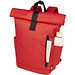 Byron 15,6 Zoll GRS RPET Roll-Top Rucksack 18 L, rot