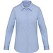 Carnelian 133 g/m² Popeline Bluse, hellblau, XXL