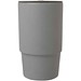 Carter 450 ml Keramiktasse mit Kunststoffdeckel, grau