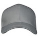 CrisMa Baseballcap aus recycelter Baumwolle, grau