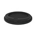 Kaffeebecher Deckel ToGo, schwarz