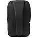 DELFOS. Rucksack mit einem Schultergurt aus 300D recyceltem Polyester und 600D recyceltem Polyester, mit 210D-Futter aus recyceltem Polyester, Schwarz