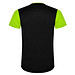 Detroit T-Shirt Unisex aus recyceltem Material, limone / schwarz, XL