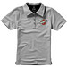ELEVATE Damen Stretch Poloshirt Markham, grau meliert, XL