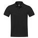 Emerald Polo Unisex, schwarz, M