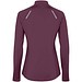 Estambul Half-Zip Sweatshirt für Damen, Plum red, 2XL