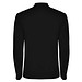 Estrella Langarm Poloshirt für Herren, schwarz, 3XL