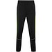 Evans Trainingsanzug für Kinder, schwarz/limone, 8