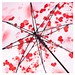 FARE® AC-Stockschirm Nature, schwarz/Herzen-Design