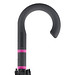 FARE® Automatik-Stockschirm Windproof, schwarz-magenta