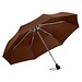 FARE®  Automatik-Taschenschirm Open&Close, braun