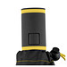 FARE® Automatik Taschenschirm Stylo, schwarz/gelb